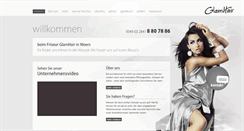 Desktop Screenshot of glam-hair.de